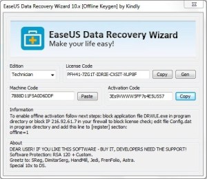 Easeus data recovery wizard 11.6 license key generator for any software